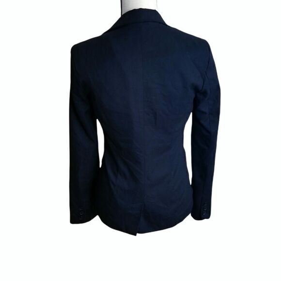 Woman's Black one button Blazer - Picture 5 of 9